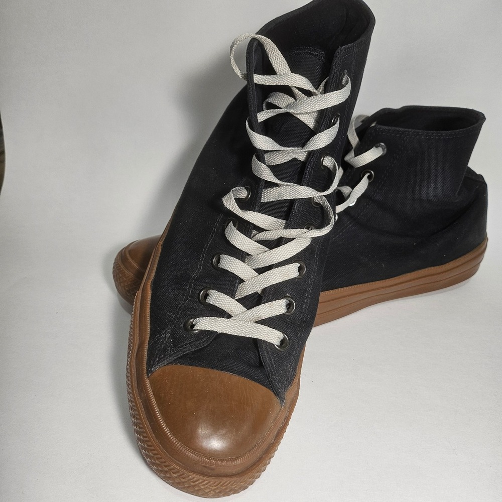 Converse Chuck Taylor All Star II High Top Black Gum Lunarlon 155496C Mens 11.5